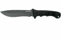 Schrade Fixed Blade SCHF9, 1095 Carbon Steel, Couteau à Lame Fixe, Brian Griffin Design