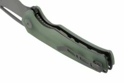 SENCUT Mims S21013-2 Natural Jade G10 Satin, Couteau De Poche -KNIVESANDTOOLS Magasin SES21013 2 04 sencut
