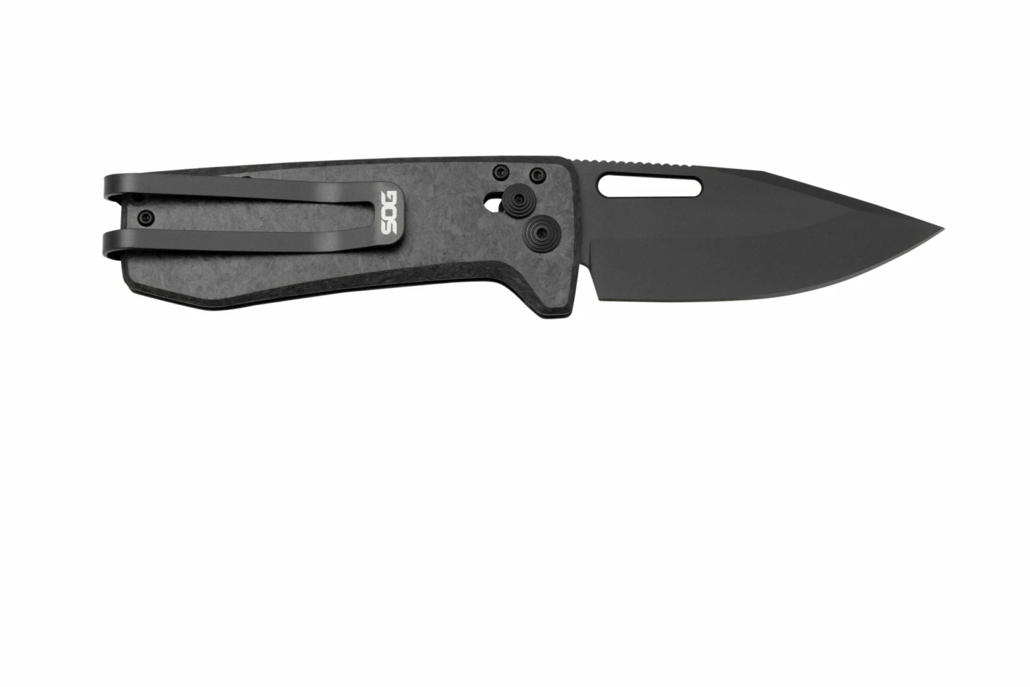 SOG Ultra XR XHP Blackout 12-63-05-57 Couteau De Poche 4 SOG Ultra XR XHP Blackout 12-63-05-57 Couteau De Poche – Image 2