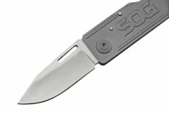 SOG Keytron, Satin, Straight KT1001-CP Couteau De Poche Porte-clés -KNIVESANDTOOLS Magasin SOG KT1001 CP 03 sog
