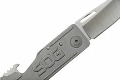 SOG Keytron, Satin, Straight KT1001-CP Couteau De Poche Porte-clés -KNIVESANDTOOLS Magasin SOG KT1001 CP 05 sog