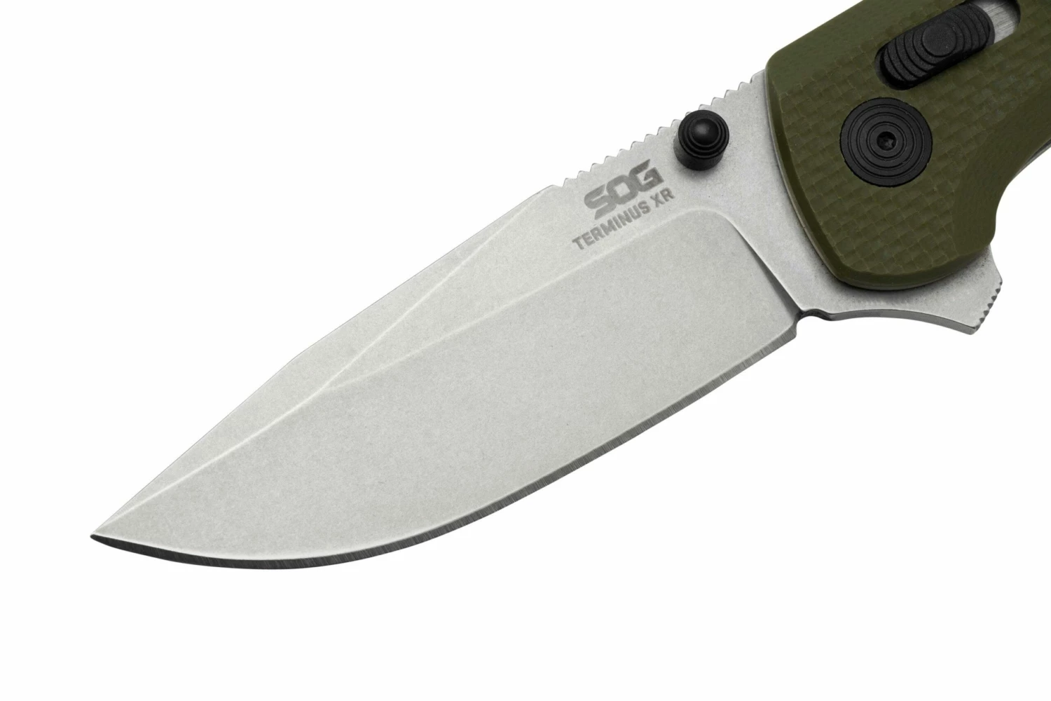 SOG Terminus XR OD Green G10, TM1022 Couteau De Poche 5 SOG Terminus XR OD Green G10, TM1022 Couteau De Poche – Image 3