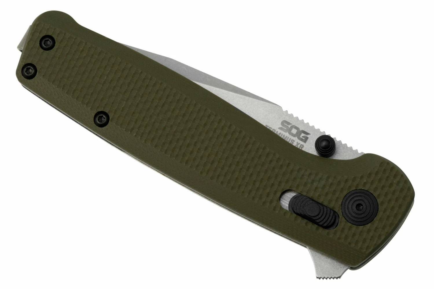 SOG Terminus XR OD Green G10, TM1022 Couteau De Poche 8 SOG Terminus XR OD Green G10, TM1022 Couteau De Poche – Image 6