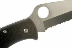 Spyderco Endura 4 C10PSBK Partly Serrated Couteau, De Poche 10 Spyderco Endura 4 C10PSBK Partly Serrated Couteau, De Poche -KNIVESANDTOOLS Magasin SP C10PSBK 04 spyderco endura half gekarteld spc10psbk d4