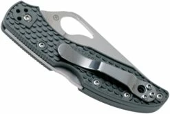 Spyderco Byrd Meadowlark 2 Gris BY04PGY2 Couteau De Poche -KNIVESANDTOOLS Magasin SPBY04PGY2 04 spyderco byrd