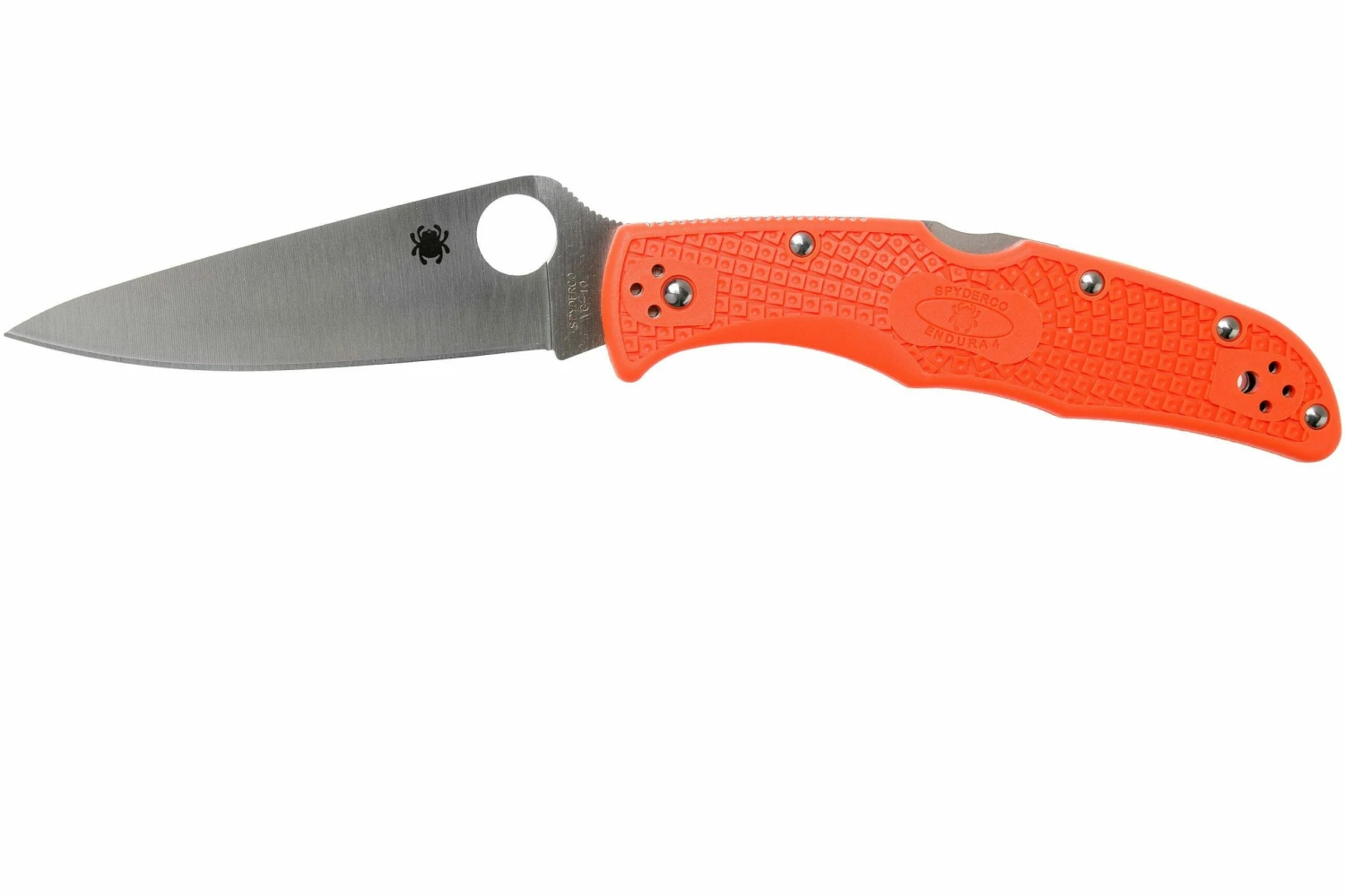 Spyderco Endura 4 Orange C10FPOR Couteau De Poche 3 Spyderco Endura 4 Orange C10FPOR Couteau De Poche