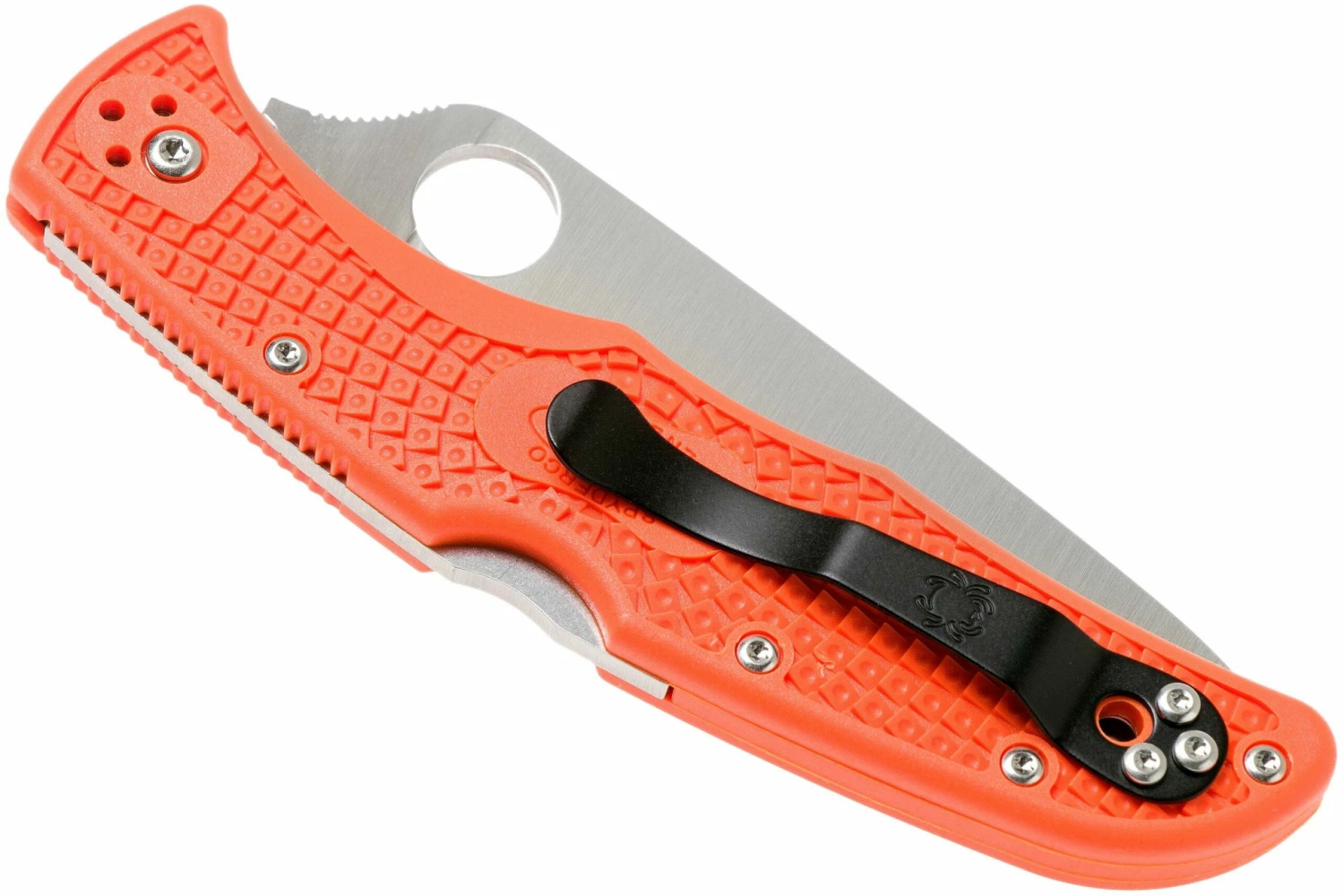 Spyderco Endura 4 Orange C10FPOR Couteau De Poche 6 Spyderco Endura 4 Orange C10FPOR Couteau De Poche – Image 4