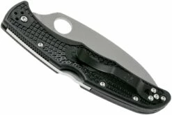 Spyderco Endura 4 Wharncliffe C10FSWCBK Serrated Couteau De Poche -KNIVESANDTOOLS Magasin SPC10FSWCBK 04 spyderco