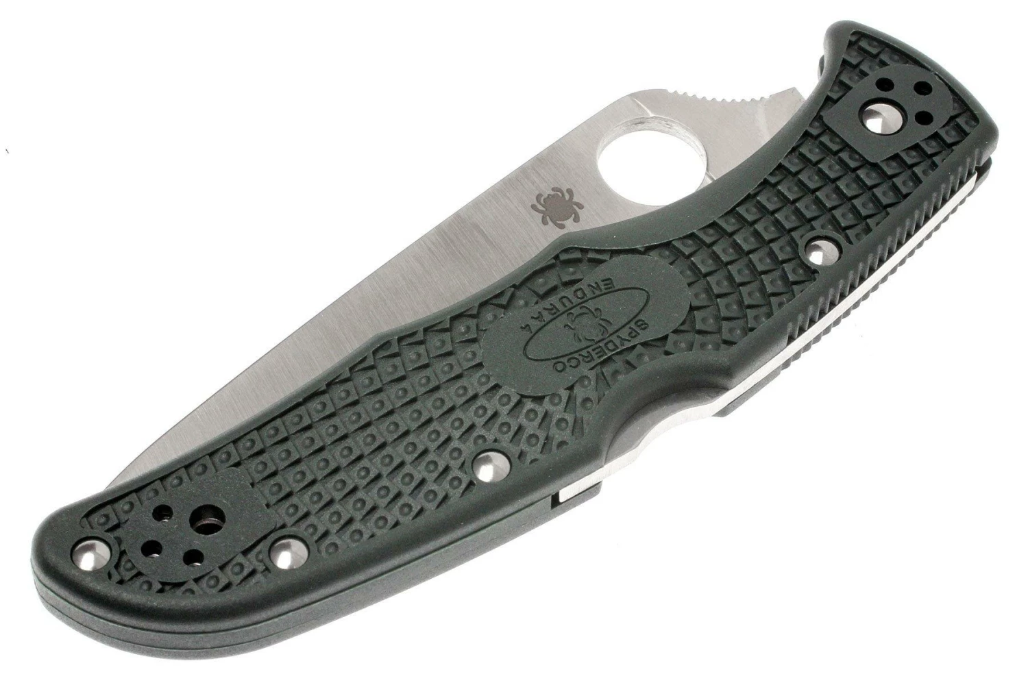 Spyderco Endura 4 ZDP-189 British Racing Green C10PGRE Couteau De Poche 7 Spyderco Endura 4 ZDP-189 British Racing Green C10PGRE Couteau De Poche – Image 5