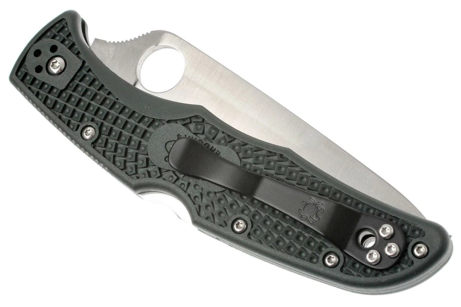 Spyderco Endura 4 ZDP-189 British Racing Green C10PGRE Couteau De Poche 8 Spyderco Endura 4 ZDP-189 British Racing Green C10PGRE Couteau De Poche – Image 6