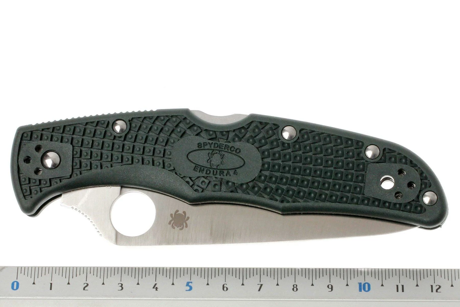 Spyderco Endura 4 ZDP-189 British Racing Green C10PGRE Couteau De Poche 9 Spyderco Endura 4 ZDP-189 British Racing Green C10PGRE Couteau De Poche – Image 7