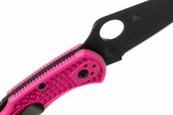 Spyderco Delica 4 Pink Black S30V C11FPPNS30VBK Pink Heals Couteau De Poche -KNIVESANDTOOLS Magasin SPC11FPPNS30VBK 06 spyderco