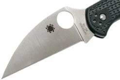 Spyderco Delica 4 Flat Wharncliffe C11FPWCBK Couteau De Poche -KNIVESANDTOOLS Magasin SPC11FPWCBK 03 spyderco spc11fpwcbk 03