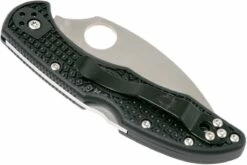 Spyderco Delica 4 Flat Wharncliffe C11FPWCBK Couteau De Poche -KNIVESANDTOOLS Magasin SPC11FPWCBK 04 spyderco spc11fpwcbk 04