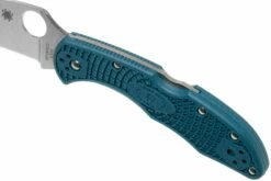 Spyderco Delica 4 Wharncliffe K390 C11FPWK390 Couteau De Poche -KNIVESANDTOOLS Magasin SPC11FPWK390 07 spyderco