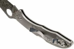 Spyderco Delica 4 Titanium Damascus C11TIPD Couteau De Poche 15 Spyderco Delica 4 Titanium Damascus C11TIPD Couteau De Poche -KNIVESANDTOOLS Magasin SPC11TIPD 05 spyderco spc11tipd 05