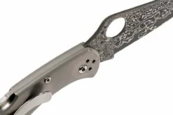 Spyderco Delica 4 Titanium Damascus C11TIPD Couteau De Poche 16 Spyderco Delica 4 Titanium Damascus C11TIPD Couteau De Poche -KNIVESANDTOOLS Magasin SPC11TIPD 06 spyderco spc11tipd 06