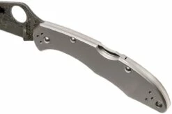 Spyderco Delica 4 Titanium Damascus C11TIPD Couteau De Poche 17 Spyderco Delica 4 Titanium Damascus C11TIPD Couteau De Poche -KNIVESANDTOOLS Magasin SPC11TIPD 07 spyderco spc11tipd 07