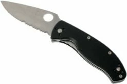 Spyderco Tenacious C122GPS Partly Serrated Couteau De Poche
