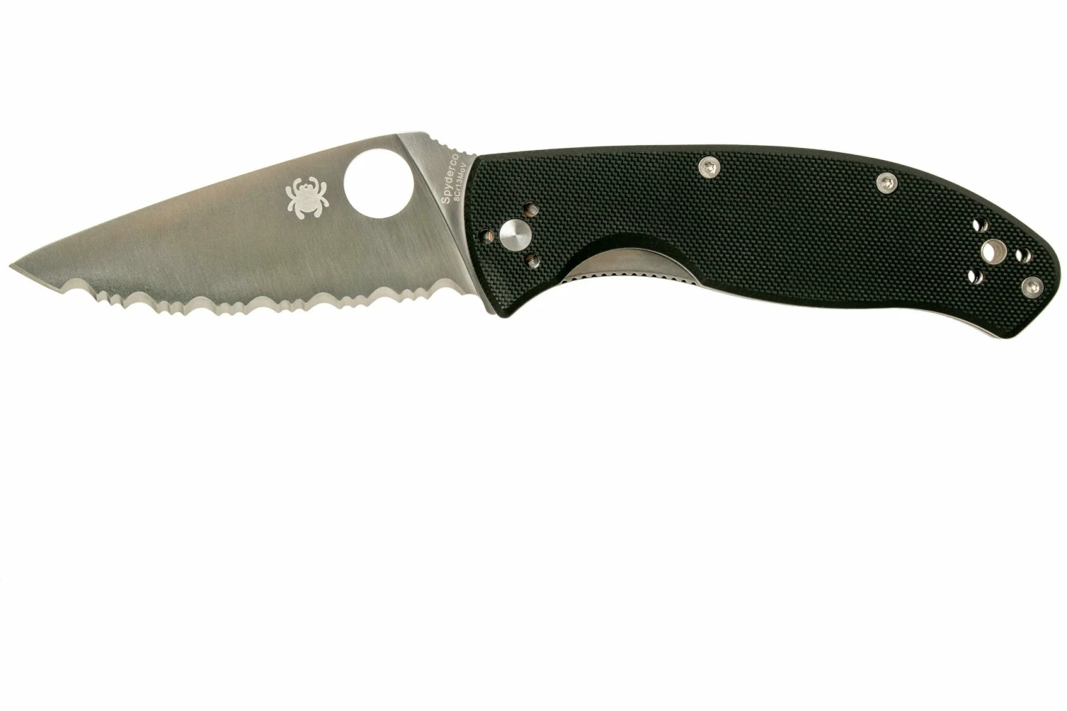 Spyderco Tenacious C122GS Serrated Couteau De Poche 3 Spyderco Tenacious C122GS Serrated Couteau De Poche