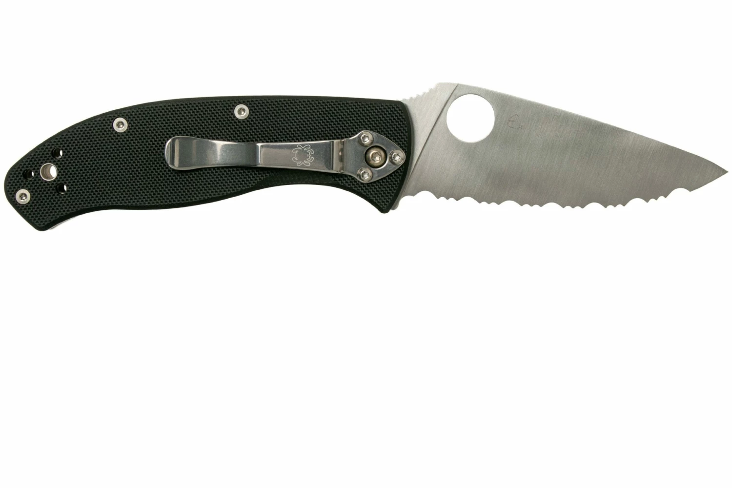 Spyderco Tenacious C122GS Serrated Couteau De Poche 4 Spyderco Tenacious C122GS Serrated Couteau De Poche – Image 2