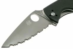 Spyderco Tenacious C122GS Serrated Couteau De Poche 11 Spyderco Tenacious C122GS Serrated Couteau De Poche -KNIVESANDTOOLS Magasin SPC122GS 03 spyderco tenacious gekarteld spc122gs d3