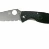Spyderco Tenacious Lightweight C122PSBK FRN Partly Serrated Couteau De Poche -KNIVESANDTOOLS Magasin SPC122PSBK 01 spyderco