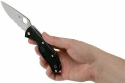 Spyderco Tenacious Lightweight C122PSBK FRN Partly Serrated Couteau De Poche -KNIVESANDTOOLS Magasin SPC122PSBK 08 spyderco