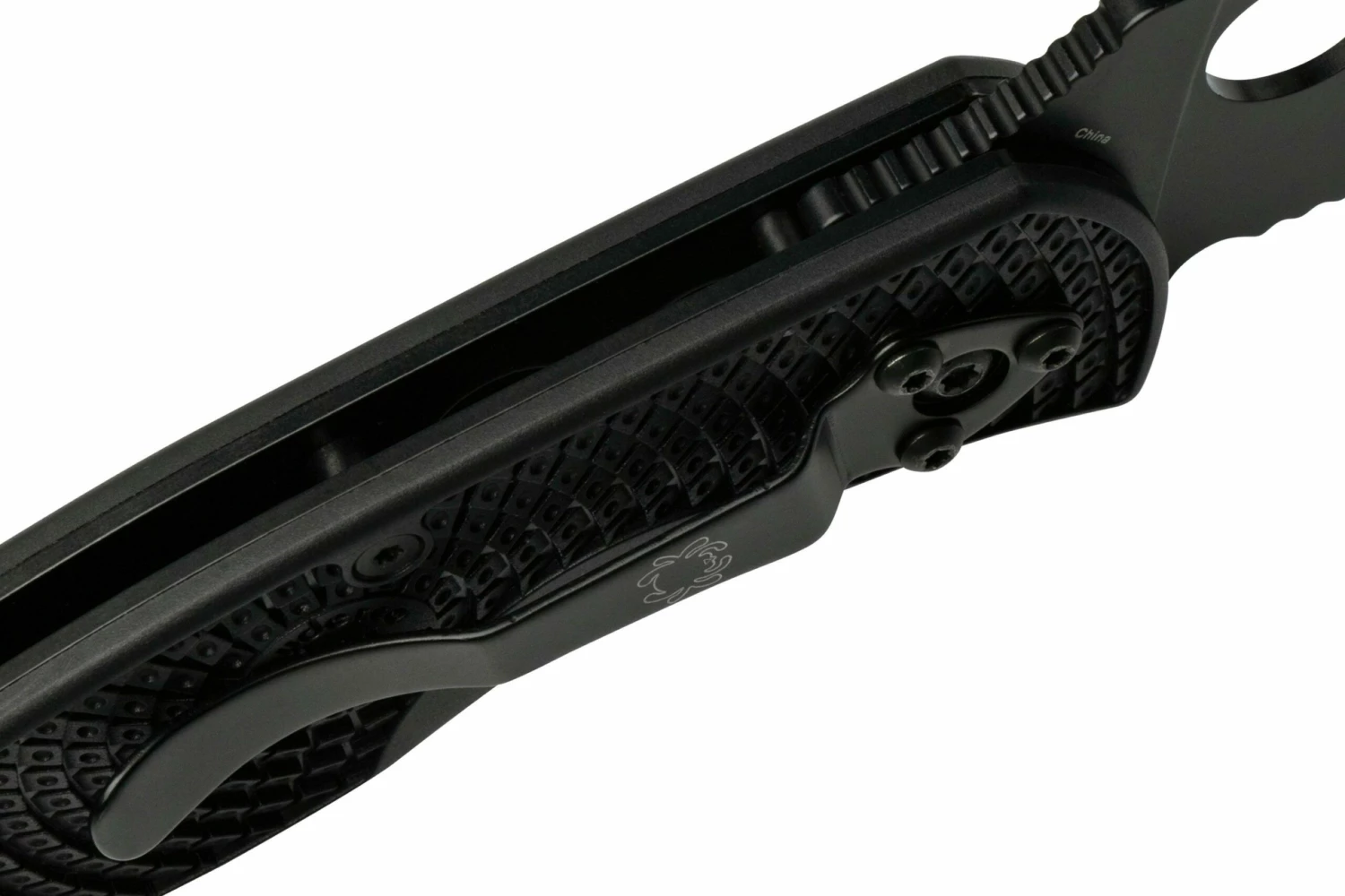 Spyderco Persistence Lightweight Black C136PSBBK FRN Couteau De Poche Partiellement Dentelé 8 Spyderco Persistence Lightweight Black C136PSBBK FRN Couteau De Poche Partiellement Dentelé – Image 6