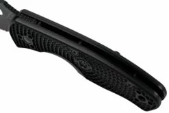 Spyderco Persistence Lightweight Black C136PSBBK FRN Couteau De Poche Partiellement Dentelé 15 Spyderco Persistence Lightweight Black C136PSBBK FRN Couteau De Poche Partiellement Dentelé -KNIVESANDTOOLS Magasin SPC136PSBBK 07 spyderco