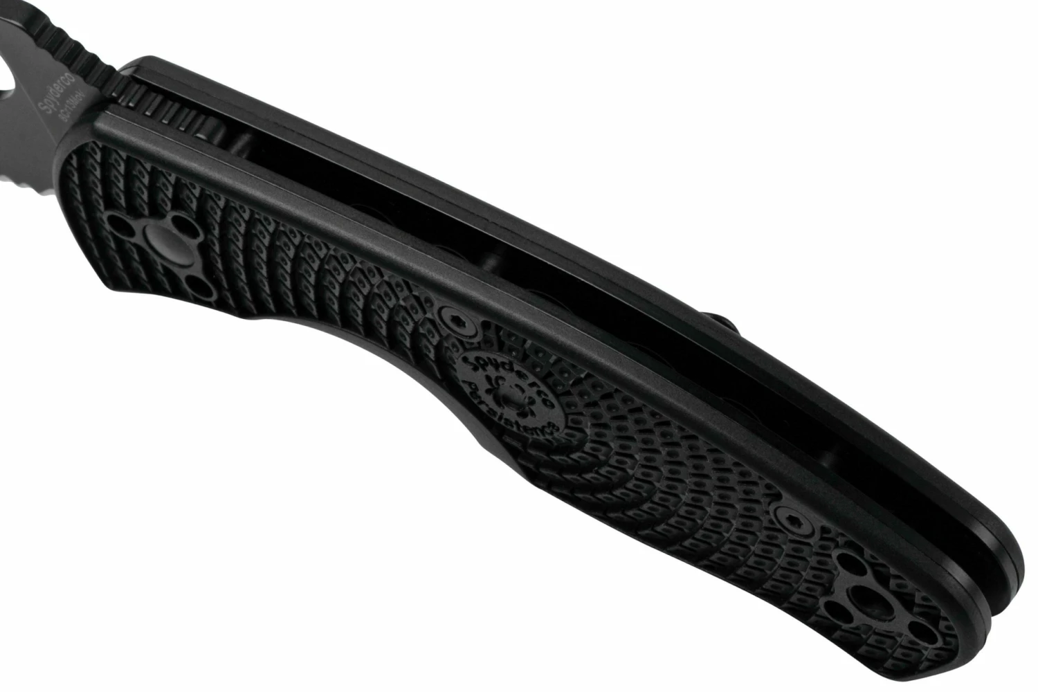 Spyderco Persistence Lightweight Black C136PSBBK FRN Couteau De Poche Partiellement Dentelé 9 Spyderco Persistence Lightweight Black C136PSBBK FRN Couteau De Poche Partiellement Dentelé – Image 7