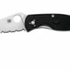 Spyderco Persistence Lightweight C136PSBK FRN Couteau De Poche Partiellement Dentelé -KNIVESANDTOOLS Magasin SPC136PSBK 01 spyderco