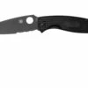Spyderco Resilience Lightweight Black C142PSBBK FRN Couteau De Poche Partiellement Dentelé 1 Spyderco Resilience Lightweight Black C142PSBBK FRN Couteau De Poche Partiellement Dentelé -KNIVESANDTOOLS Magasin SPC142PSBBK 01 spyderco