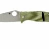 Spyderco Caribbean C217GPSF Sheepfoot Couteau De Poche, Sal Glesser Design -KNIVESANDTOOLS Magasin SPC217GPSF 01 spyderco