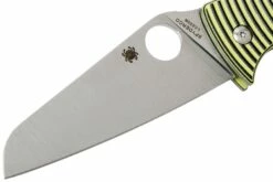 Spyderco Caribbean C217GPSF Sheepfoot Couteau De Poche, Sal Glesser Design 12 Spyderco Caribbean C217GPSF Sheepfoot Couteau De Poche, Sal Glesser Design -KNIVESANDTOOLS Magasin SPC217GPSF 03 spyderco