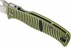 Spyderco Caribbean C217GPSF Sheepfoot Couteau De Poche, Sal Glesser Design 16 Spyderco Caribbean C217GPSF Sheepfoot Couteau De Poche, Sal Glesser Design -KNIVESANDTOOLS Magasin SPC217GPSF 07 spyderco