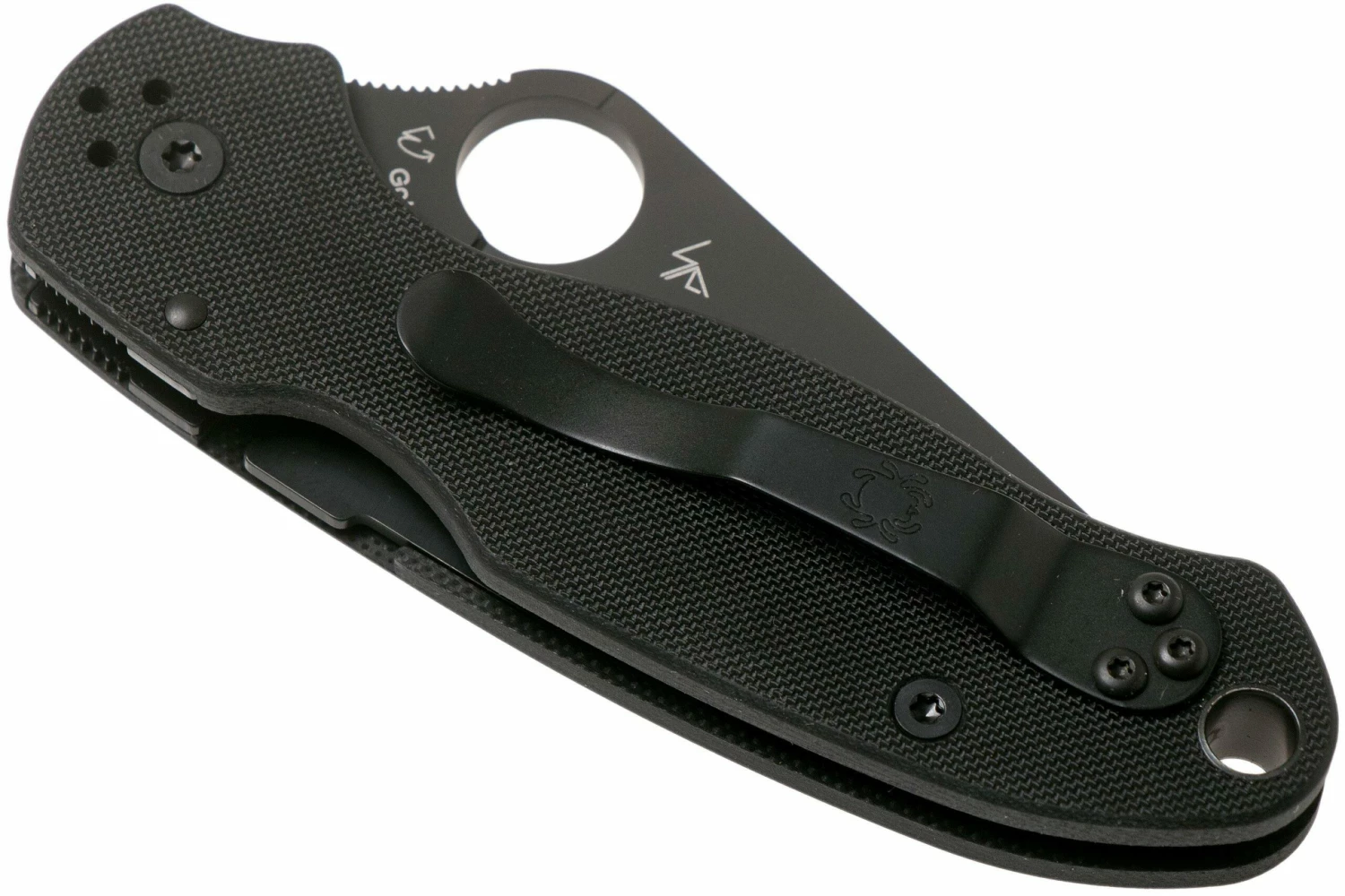 Spyderco Para 3 Black C223GPBK Couteau De Poche 6 Spyderco Para 3 Black C223GPBK Couteau De Poche – Image 4