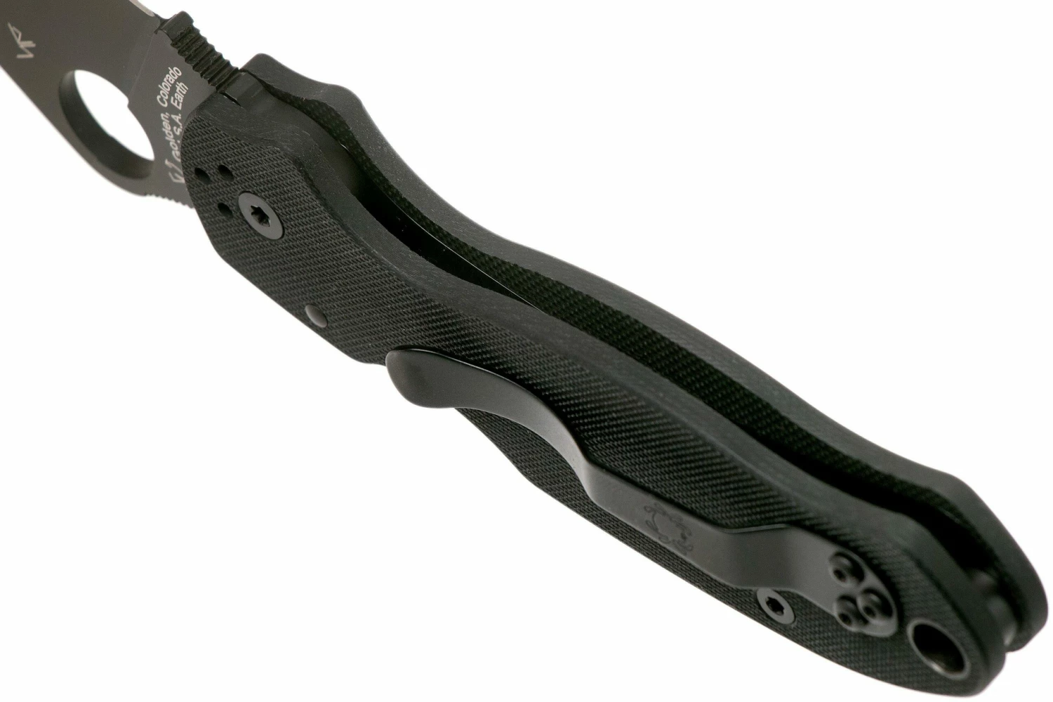 Spyderco Para 3 Black C223GPBK Couteau De Poche 7 Spyderco Para 3 Black C223GPBK Couteau De Poche – Image 5