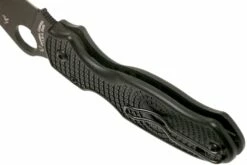 Spyderco Para 3 Lightweight Black C223PBBK FRN CTS-BD1N Couteau De Poche -KNIVESANDTOOLS Magasin SPC223PBBK 05 spyderco v202203
