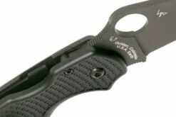 Spyderco Para 3 Lightweight Black C223PBBK FRN CTS-BD1N Couteau De Poche -KNIVESANDTOOLS Magasin SPC223PBBK 06 spyderco v202203