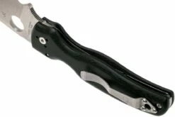 Spyderco Shaman C229GS Serrated Couteau De Poche, Sal Glesser Design -KNIVESANDTOOLS Magasin SPC229GS 05 spyderco spc229gs 05