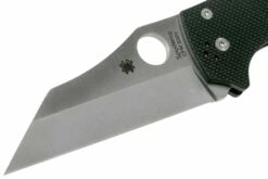 Spyderco YoJumbo C253G Black G10 Couteau De Poche, Michael Janich Design -KNIVESANDTOOLS Magasin SPC253GP 03 spyderco