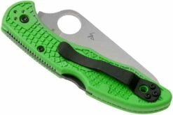 Spyderco Salt 2 Green LC200N C88FPGR2 Couteau De Poche -KNIVESANDTOOLS Magasin SPC88FPGR2 04 spyderco