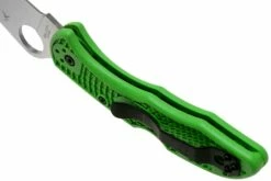 Spyderco Salt 2 Green LC200N C88FPGR2 Couteau De Poche -KNIVESANDTOOLS Magasin SPC88FPGR2 05 spyderco
