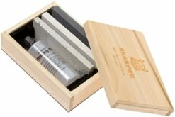 Ensemble D'aiguisage Skerper Arkansas NAHK03, Soft/Hard/Hard Black Arkansas