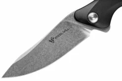 Steel Will Spica F44-01, Black, Couteau De Poche -KNIVESANDTOOLS Magasin SWK F44 01 03 steelwill
