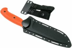 Steel Will Roamer 300-1OR Orange Couteau à Lame Fixe -KNIVESANDTOOLS Magasin SWK R300 1OR 08 steel will knives