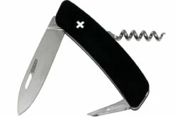 Swiza D01 Couteau De Poche Suisse - Noir