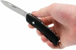 Swiza D01 Couteau De Poche Suisse - Noir -KNIVESANDTOOLS Magasin SZD01 BK 08 swiza szd01 bk 08