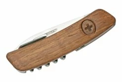 Swiza D01 Couteau Suisse, Bois D'olivier -KNIVESANDTOOLS Magasin SZD01 O 05 swiza